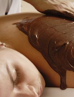 Masaż czekoladowy z peelingiem