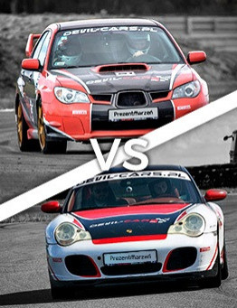 Jazda Subaru Impreza WRX vs Porsche 911 Carrera