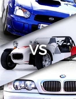 Jazda Subaru vs GKD vs BMW