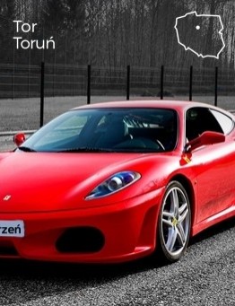 Jazda za kierownicą Ferrari F430 – Tor Toruń
 Ilość okrążeń-1 okrążenie