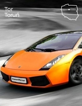 Jazda za kierownicą Lamborghini Gallardo – Tor Toruń
 Ilość okrążeń-1 okrążenie