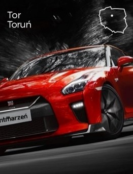 Jazda za kierownicą Nissana GT-R – Tor Toruń
 Ilość okrążeń-1 okrążenie