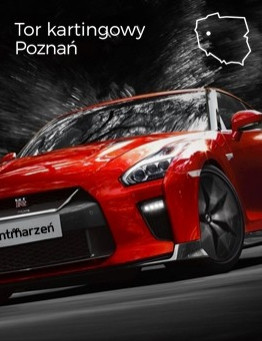 Jazda za kierownicą Nissana GT-R – Tor kartingowy Poznań
 Ilość okrążeń-1 okrążenie
