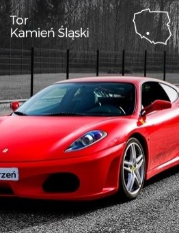 Jazda Ferrari F430 jako pasażer – Tor Kamień Śląski