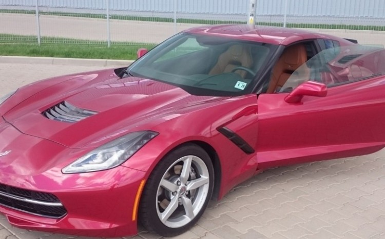 Chevrolet Corvette tyłem