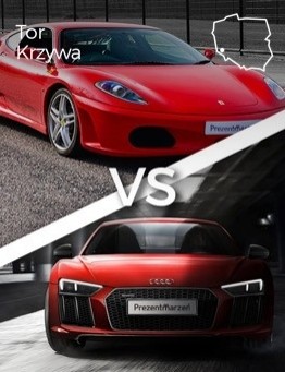 Jazda Ferrari F430 vs Audi R8 – Tor Krzywa