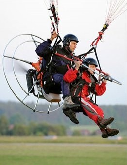 Lot motoparalotnią – Białystok