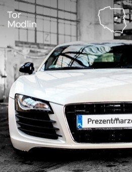 Jazda Audi R8 V8 jako pasażer – Tor Modlin