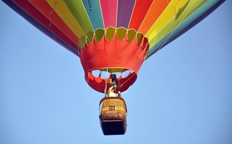romantyczny lot balonem nad krakowem
