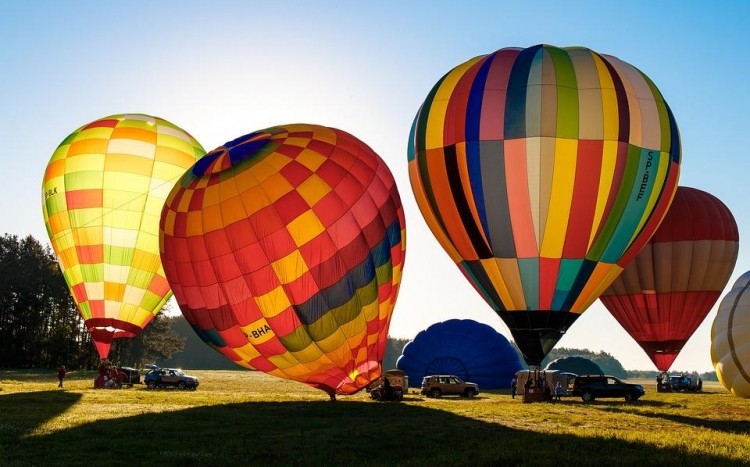 romantyczny lot balonem dla dwojga