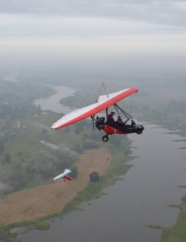 Lot szkoleniowy motolotnią – Gostkowo