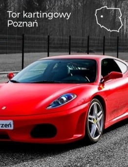 Jazda za kierownicą Ferrari F430 – Tor kartingowy Poznań
 Ilość okrążeń-1 okrążenie