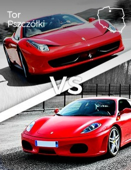 Jazda Ferrari F430 vs Ferrari 458 Italia – Tor Pszczółki