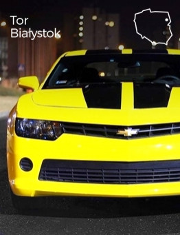 Jazda Chevroletem Camaro jako pasażer – Tor Białystok