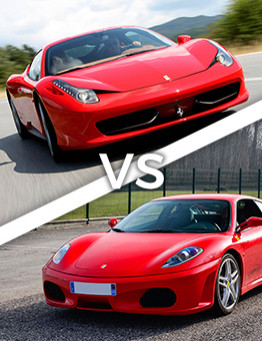 Jazda Ferrari F430 vs Ferrari 458 Italia – Tor Silesia Ring