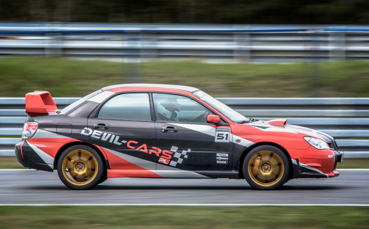 Sportowa sylwetka Subaru