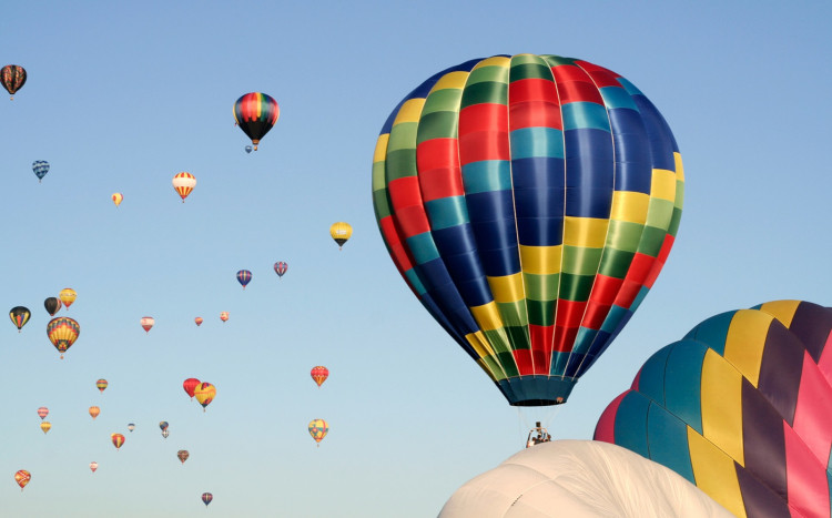 kolorowe balony