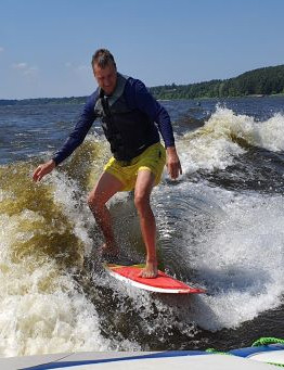 Wakesurfing - Jezioro Zegrzyńskie