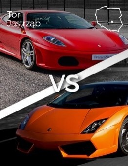 Jazda Lamborghini Gallardo vs Ferrari F430 – Tor Jastrząb