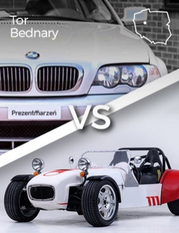 Jazda GKD Legend vs BMW E46 – Tor Bednary